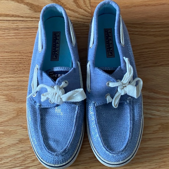 Sperry Top-Sider Sequins "Bahama" Boat Shoe (5) - Picture 3 of 10